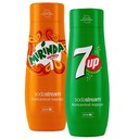 Sodastream Mirinda + 7UP karbonizačné sirupy