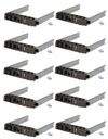 10x DELL 2,5'' SAS/SATA DELL R210 R610 R710 0G176J