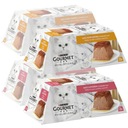 Purina Gourmet Zjavenia Mousse s lososom a kuracím mäsom 8x57g Cat Food