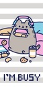 Pusheen osuška mačiatko 70x140, 100% bavlna, pre deti