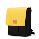 My Bag \ 's Backpack Reflap eco black / okr