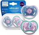 AVENT ORTODONTICKÝ cumlík ULTRA AIR GIRL 6-18m PÚZDRO