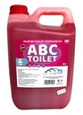 TEKUTÉ KONCENTRÁT NA TURISTICKÉ WC ABC RED 5L