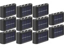 11x Lampa Solarna Tarasowa LED Czujnik Dzień/Noc