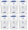 DOVE Tekuté mydlo na ruky originál ZAPAS 6x500 ml