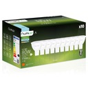 10x LED Žiarovka GU5.3 MR16 8W = 80W 720lm 6500K Studená 120° 12V LUMILED