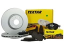 TEXTAR DISKY+DOSTKY P TOYOTA YARIS P9 P13 258MM