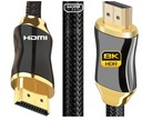 DERSELO KÁBEL HDMI 2.1 HDR UHD 8K 60Hz 4k 120Hz 2m