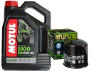 OLEJOVÁ SADA MOTUL 5100 10W40 4L FILTER HF202 KAWASAKI VN 700 750 VULCAN