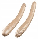 OBROVSKÝ XXL LESBICKÝ FLEXIBILNÝ PENIS DVOJITÝ DILDO