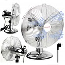 STOLNÝ VENTILÁTOR STOJACÍ VENTILÁTOR TICHÝ VÝKONNÁ VRTULA PRIEMER 30cm