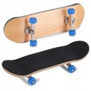 FINGERBOARD MINI DREVENÝ SKATEBOARD + BOX