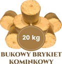 20kg drevené brikety krb buk Vysokokalorický