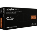 MERCATOR Nitrylex Black XL 100 nitrilové rukavice