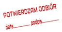 Prečítanie pečiatky: POTVRZUJEM PRIJATIE dátum podpis