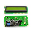 IIC LCD1602 zelený LCD1602 LCD modul modrý