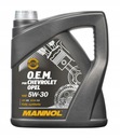 MANNOL OIL 5W/30 7701 OE OPEL 4L API SN/CF