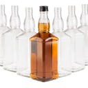 Sada 30 kusov Daniels 0,7 L + uzávery na šťavy moonshine whisky koňak brandy