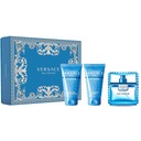 Versace Man Eau Fraiche set EDT sprej 50ml + gél 50ml + balzam 50ml