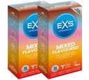 EXS Mixed Flavoured Flavoured Condómy 24 ks.