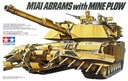 1/35 US M1A1 Abrams s mínovým pluhom Tamiya 35158