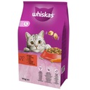 WHISKAS Hovädzie mäso s mrkvou 14kg pre mačky