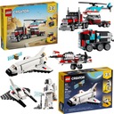 LEGO Truck and Helicopter 31146 + raketoplán 31134 CARS CREATOR 3v1