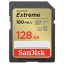 SD karta Sandisk SDXC EXTREME 128GB 180MB/s V30