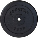 LIATIENOVÝ ZÁVAŽOVÝ TANIER 20 KG SPORTOP 26,5MM