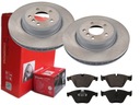 BREMBO PREDNÉ DISKY, DESTIČKY, BMW 5 F10 F11 348MM