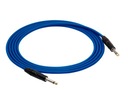 Štandardný červený gitarový kábel Jack Mono 6.3 Blue 1,5 m