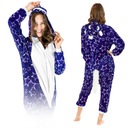 NOČNÉ PYŽAMOVÉ HVIEZDY JEDNOROŽEC KIGURUMI ONESIE L