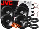 4 REPRODUKTORY JVC VW BORA GOLF 4 6 JETTA BEETLE POLO 4 5 6 SCIROCCO PREDNÉ ZADNÉ