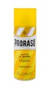 PRORASO Žltá pena na holenie 400 ml