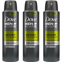 Dove Men deodorant v spreji Sport Active 3x150ml