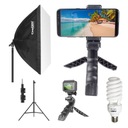 SOFTBOX KIT pre držiak žiaroviek YouTuber