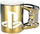 OFICIÁLNY HRNČEK S LOGOM PLAYSTATION 3D PODLOŽKY zlatý