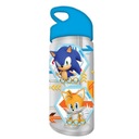 Hedgehog SONIC nevylievacia fľaša so slamkou, 600 ml