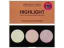 Revolution Highlighter Palette Paletka zvýrazňovačov 15g