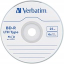 VERBATIM BLU-RAY BD-R DISKY x4 25 GB koláč 10 LTH