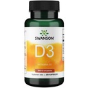 Vitamín D-3 2000IU 250 kapsúl SWANSON