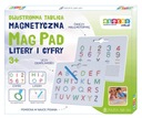 Obojstranná magnetická tabuľa. Písmená a čísla MagPad