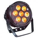 LED LIGHT4ME BLACK PAR 7x10W RGBWA