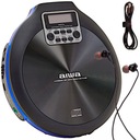 DISCMAN PRENOSNÝ CD MP3 PREHRÁVAČ X-HyperBass AIWA PCD-810BL + Púzdro