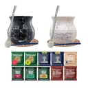 Yerba Mate Set pre dvoch 10 x 50 g 500 g Matero