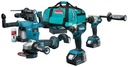 MAKITA DLX4155TX1 COMBO SADA 5 NÁRADIA 2xAKU