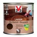 V33 lak na nábytok a obklady dub tmavý 0,25L, lesklý