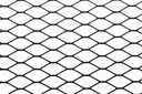 ALU MESH 120 x 40 cm diamantové striebro