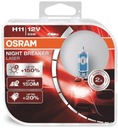 OSRAM NIGHT BREAKER LASER NEXT GEN +150% H11 DUO