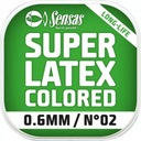 GUMA SENSAS SUPER LATEX FAREBNÁ 1MM 6M ŽLTÁ 18512